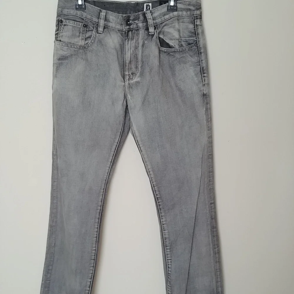 Men's Gray Mark Ecko Jeans - Picture 2 of 5